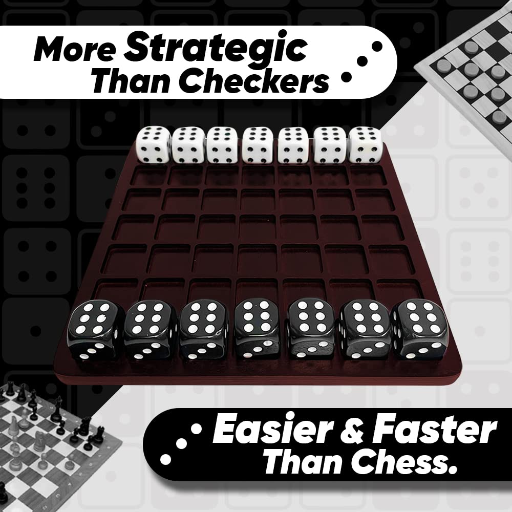 Dittle Battle by SWOOC — 2-Player Dice Game for Adults | Coffee Table Fun
