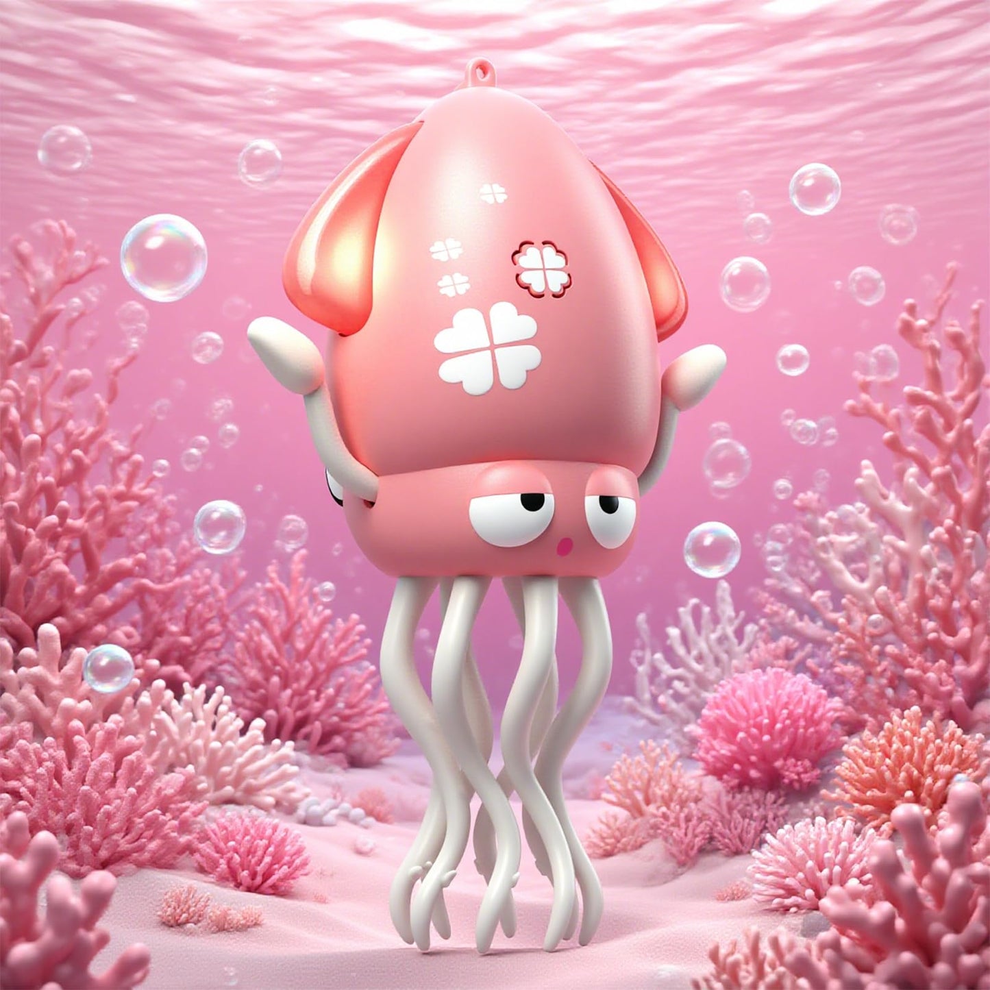 SWTOIPIG Dancing Octopus Toy – Lights, Music & Rechargeable (Pink)