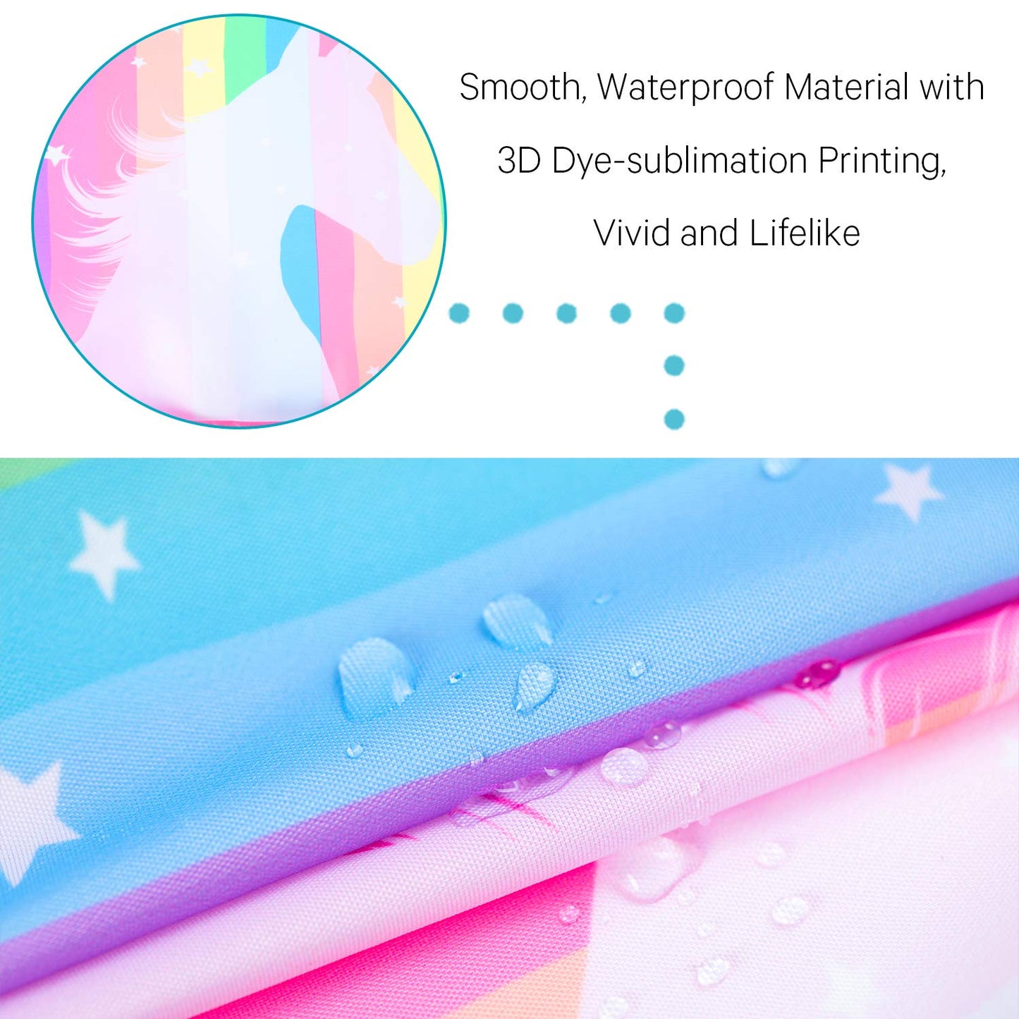 Sylfairy Art Smock for Kids – Waterproof Toddler Painting Apron