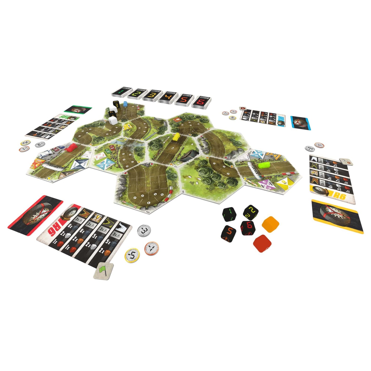 Synapses Games | Rallyman: DIRT — Strategy Dice Racing for 1–6 Players