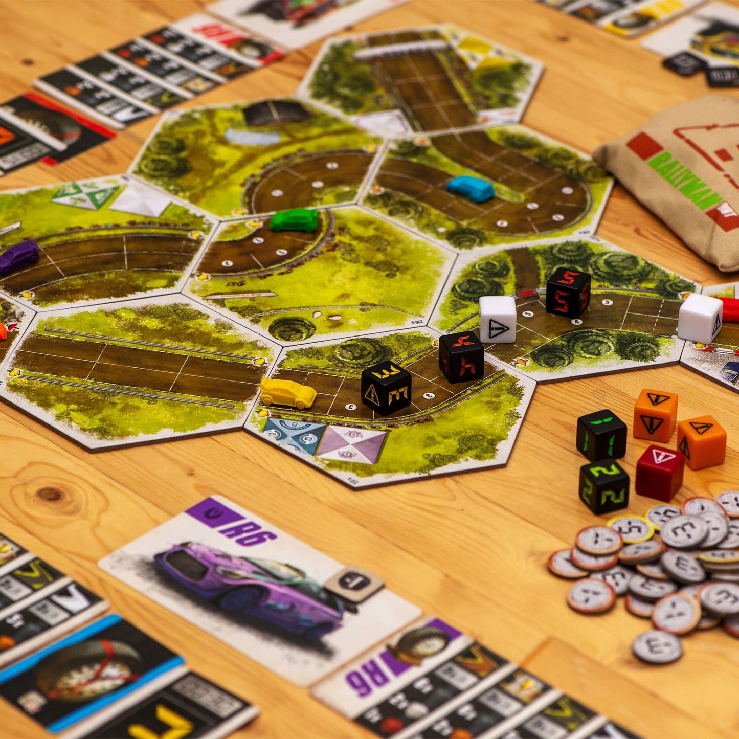 Synapses Games | Rallyman: DIRT — Strategy Dice Racing for 1–6 Players