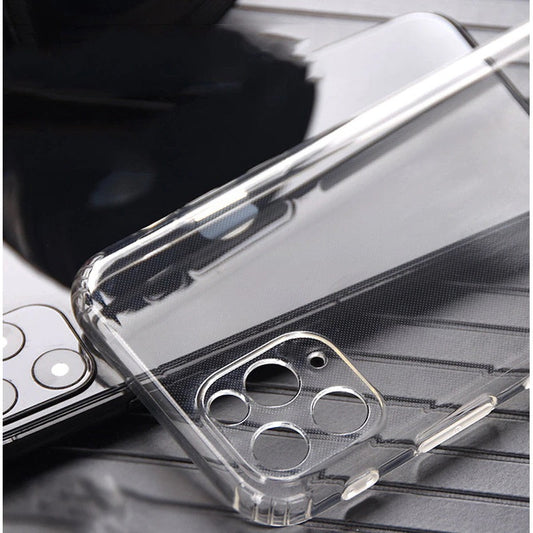 Soft TPU Clear Case with Dust Plug - For iPhone 11