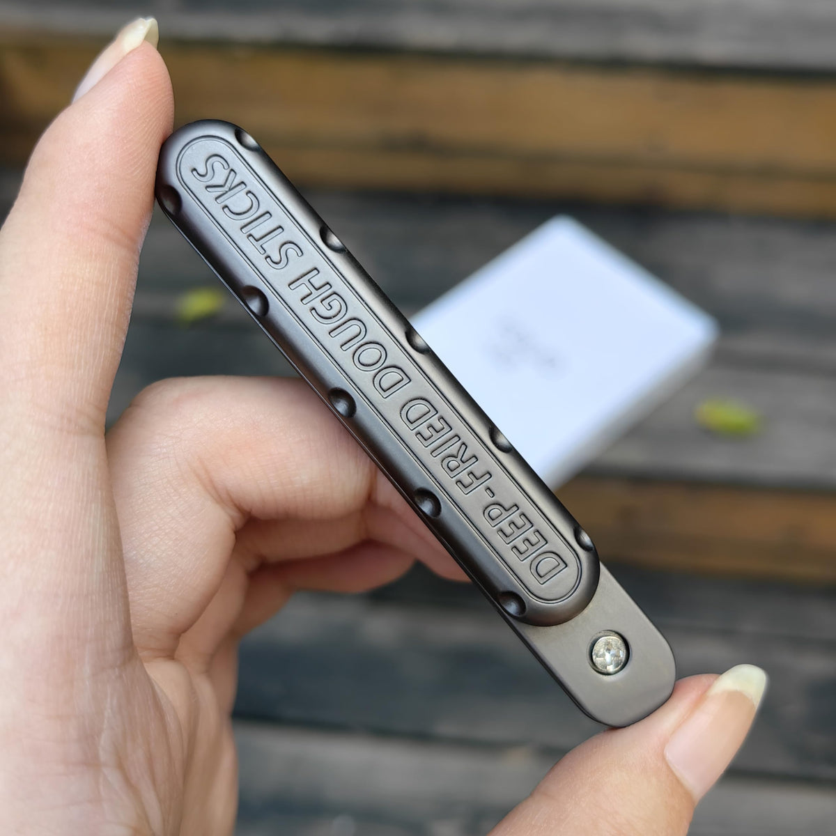 T-Conceal EDC Fidget Slider – Compact Metal Fidget Toy for Focus, Sensory Decompression, and On-the-Go Use