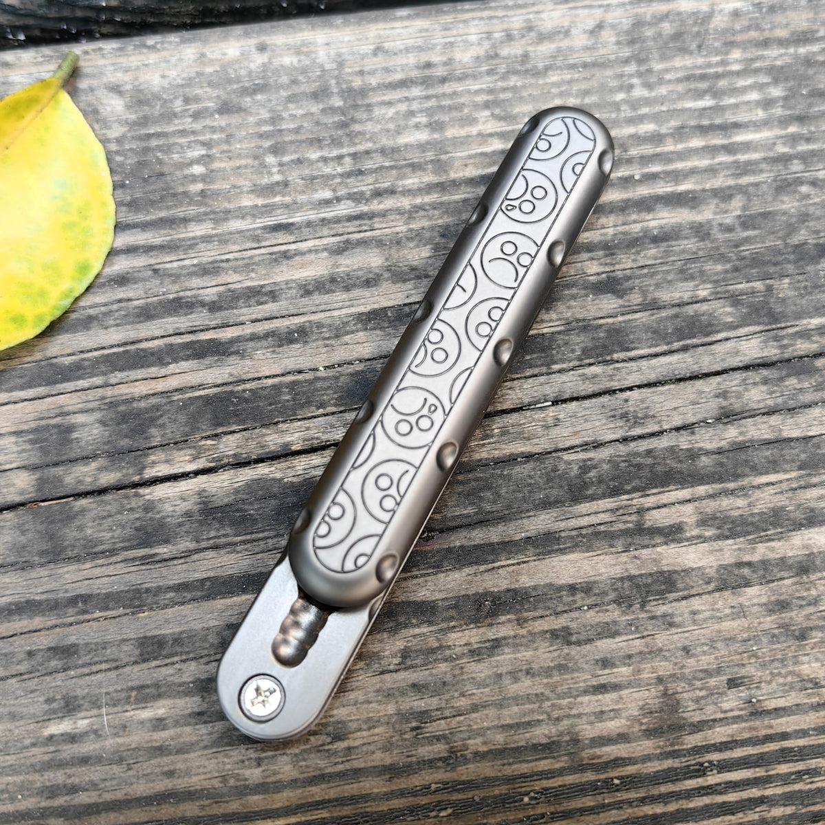 T-Conceal EDC Fidget Slider – Compact Metal Fidget Toy for Focus, Sensory Decompression, and On-the-Go Use