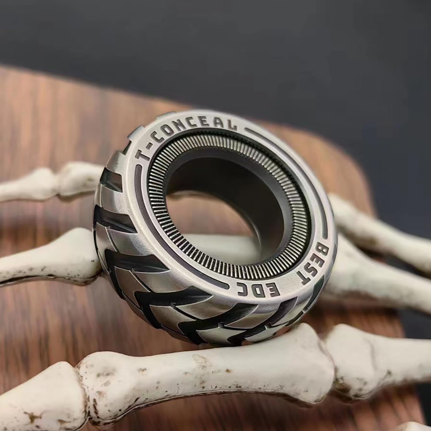 T-Conceal EDC Fidget Sliders – Magnetic Ring Toys for Adults | Stress Relief, Focus & Discreet Play