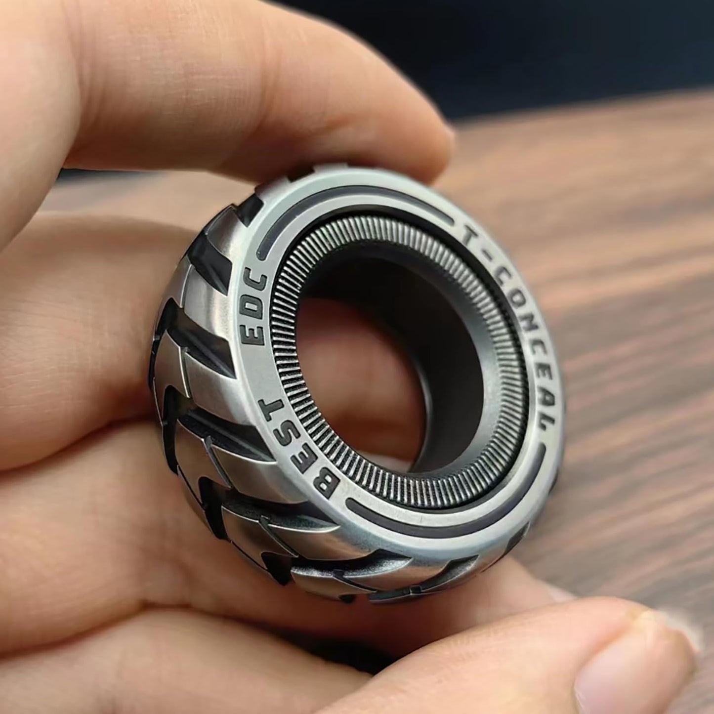T-Conceal EDC Fidget Sliders – Magnetic Ring Toys for Adults | Stress Relief, Focus & Discreet Play