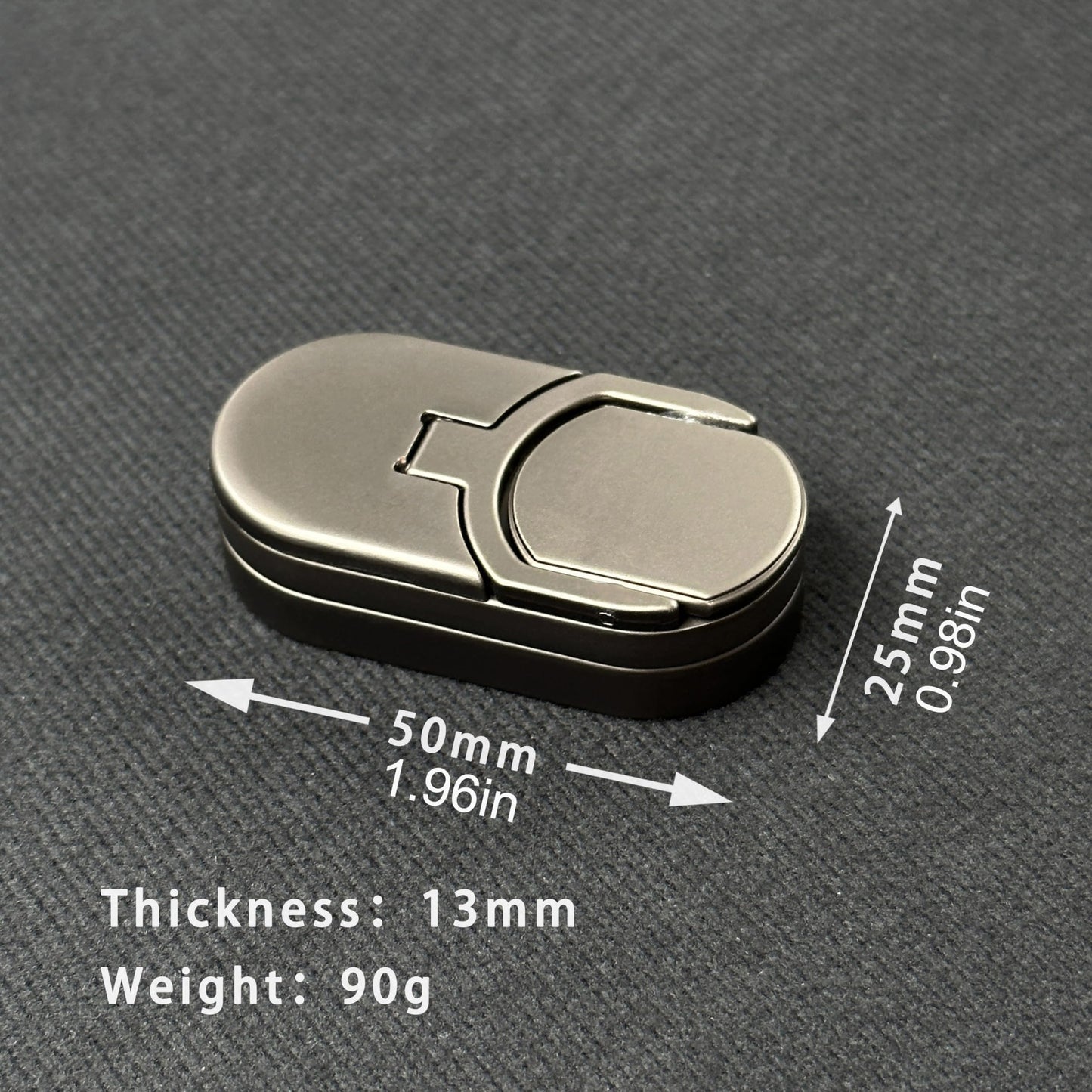 T-Conceal EDC Fidget Sliders – Magnetic Metal Target Push & Spin Toy for Adults