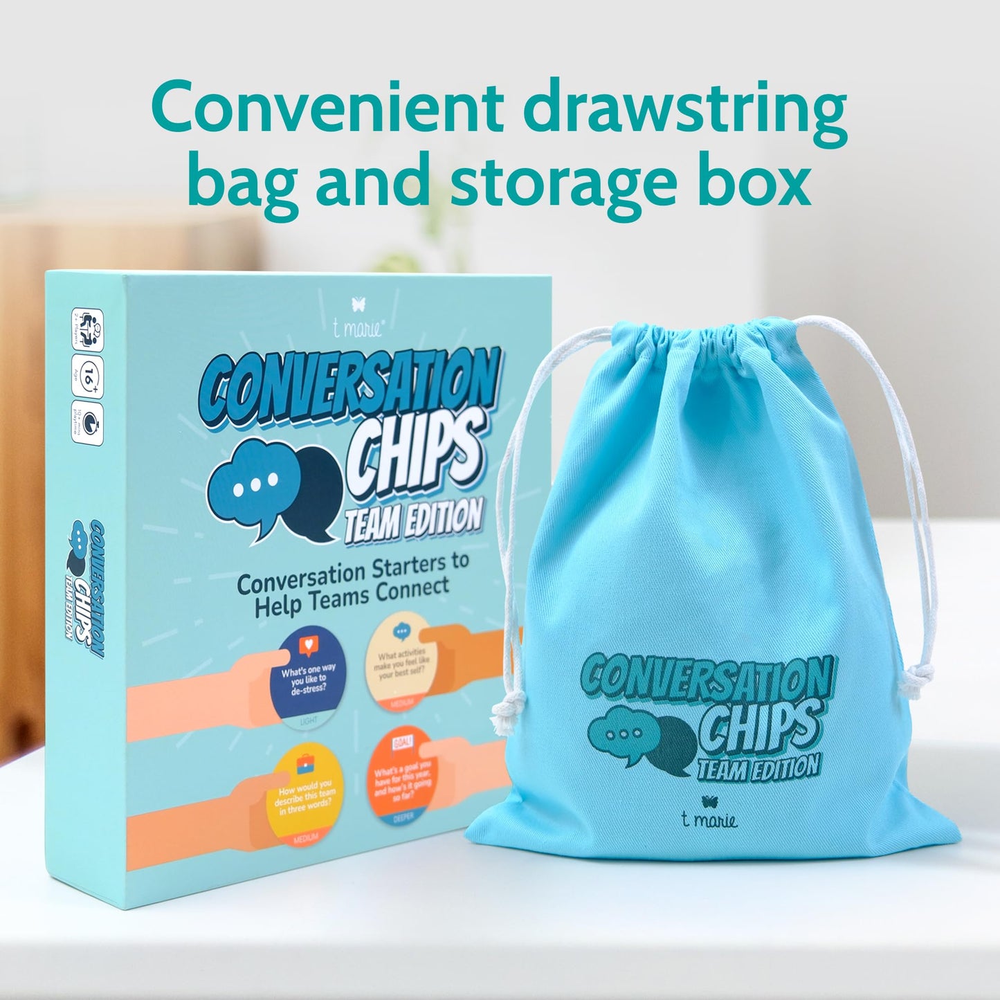 T MARIE Conversation Chips — 200 Prompts for Team Building