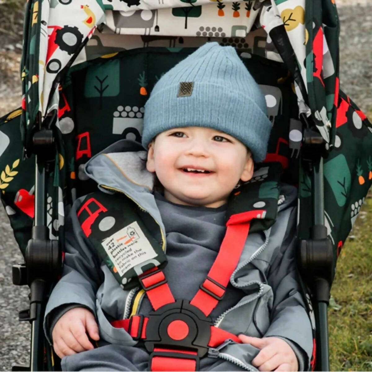 Cosatto Supa 3 Stroller - Charcoal Mister Fox
