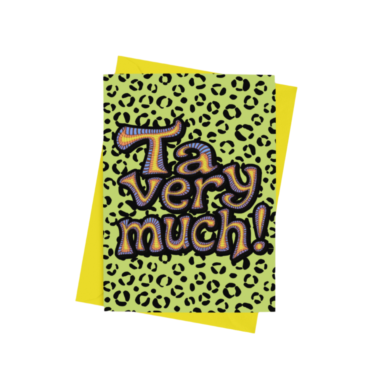 Ta Very Much Thank You Card