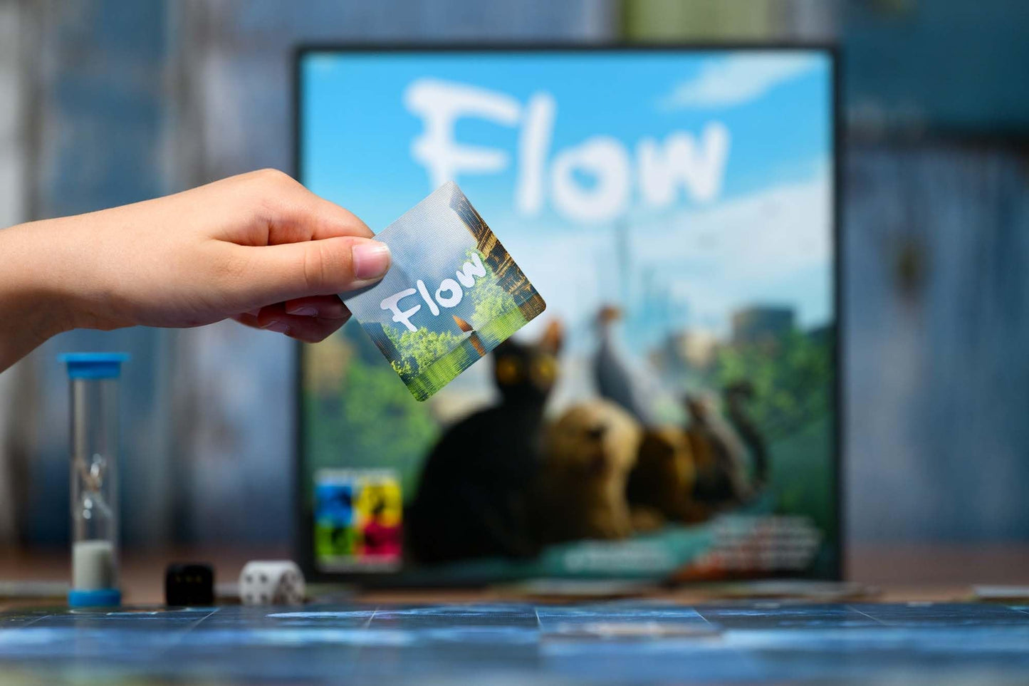 Flow: The Official Cooperative Board Game by Tabletop Tycoon | 1–6 Players, Ages 8+, Solo & Family Play