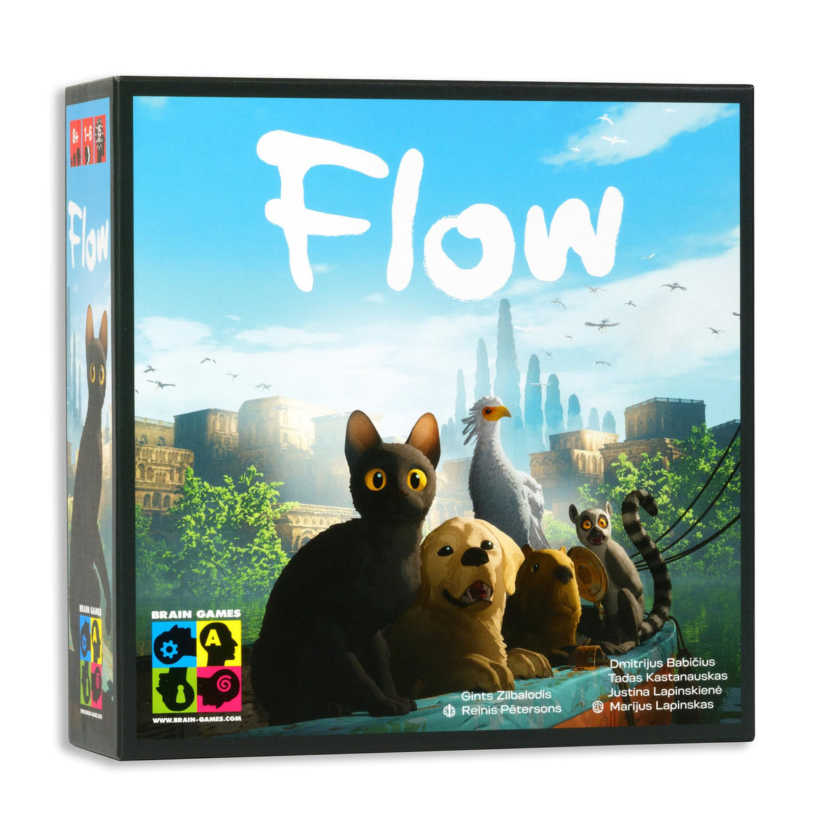Flow: The Official Cooperative Board Game by Tabletop Tycoon | 1–6 Players, Ages 8+, Solo & Family Play