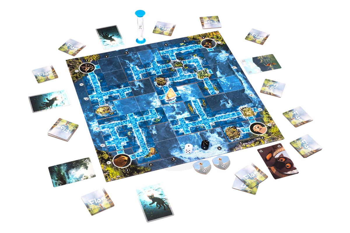 Flow: The Official Cooperative Board Game by Tabletop Tycoon | 1–6 Players, Ages 8+, Solo & Family Play