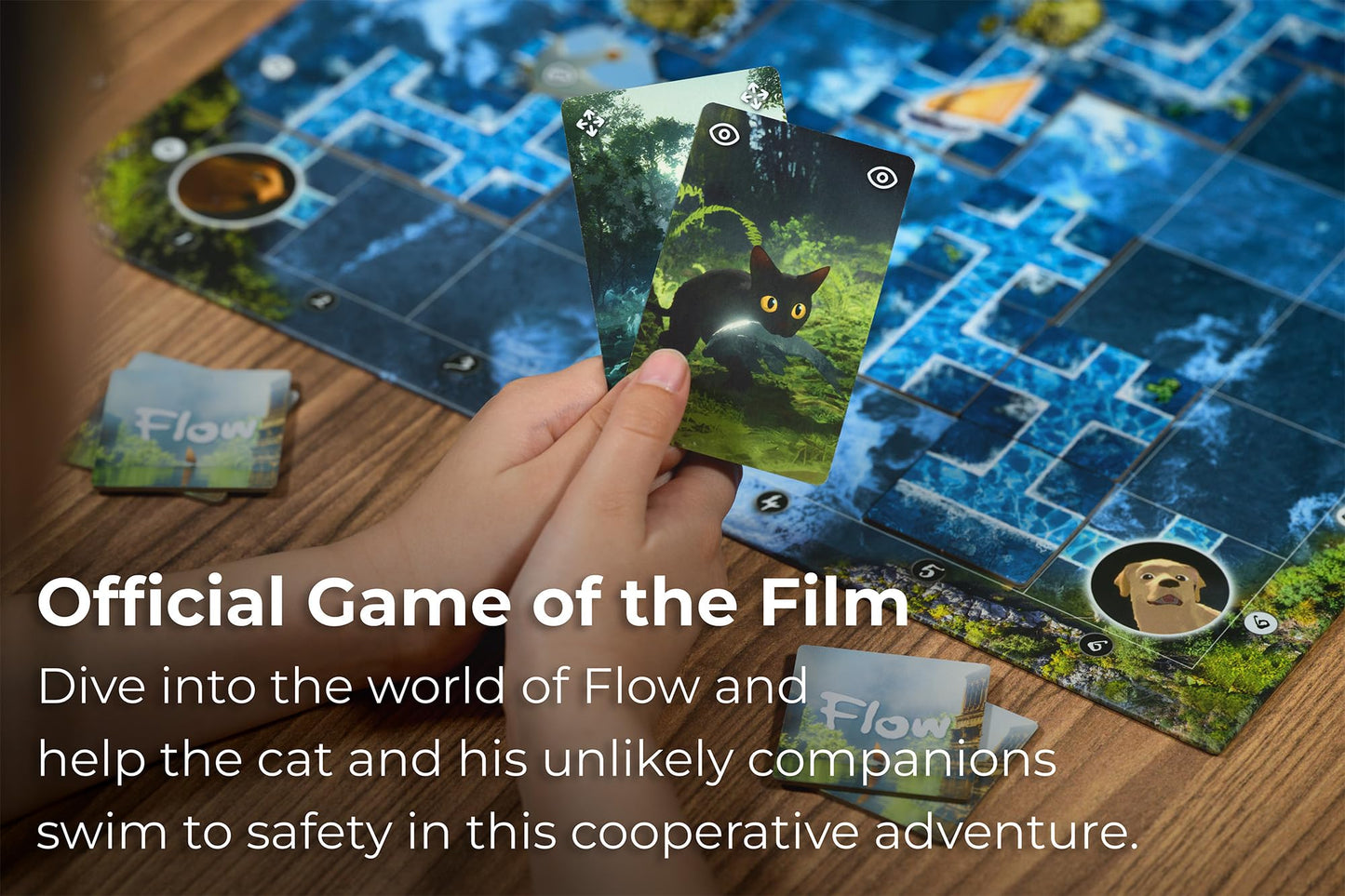 Flow: The Official Cooperative Board Game by Tabletop Tycoon | 1–6 Players, Ages 8+, Solo & Family Play