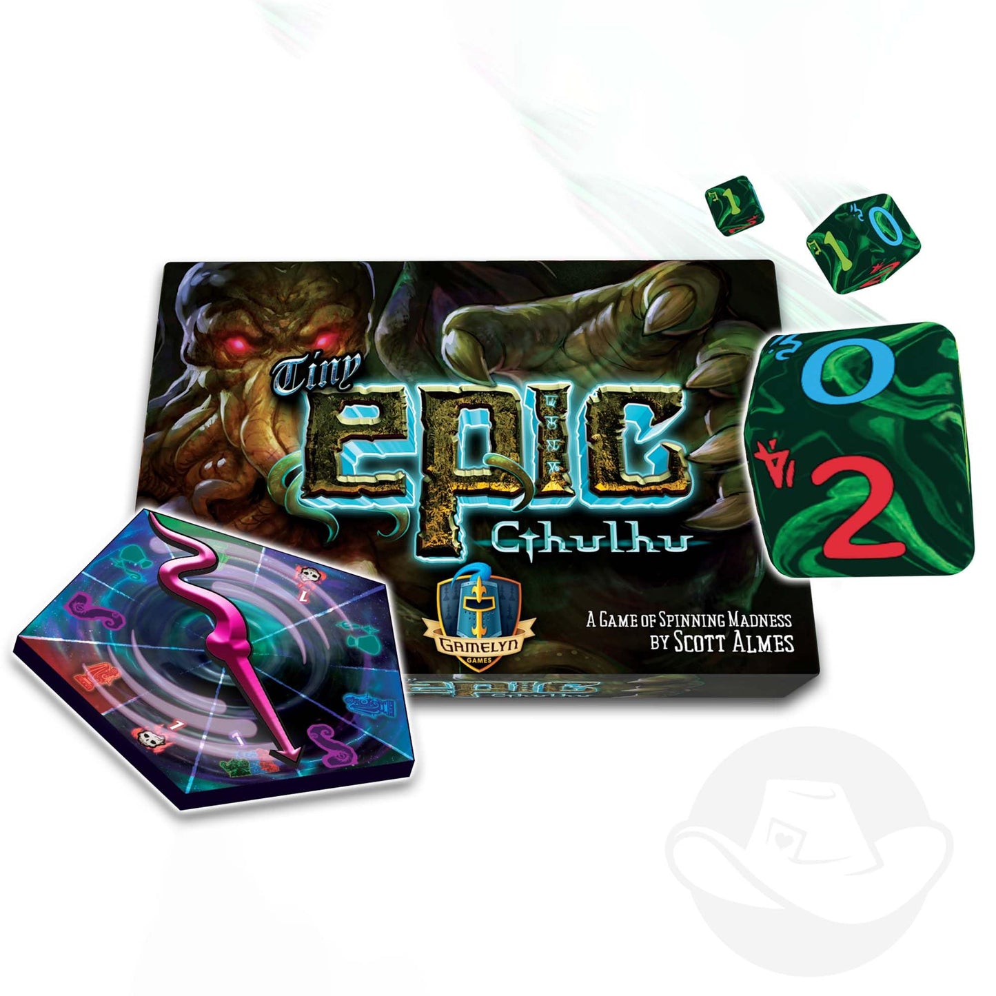 Tabletop Tycoon Tiny Epic Cthulhu Deluxe — Cooperative Horror Board Game with Astral Artifacts