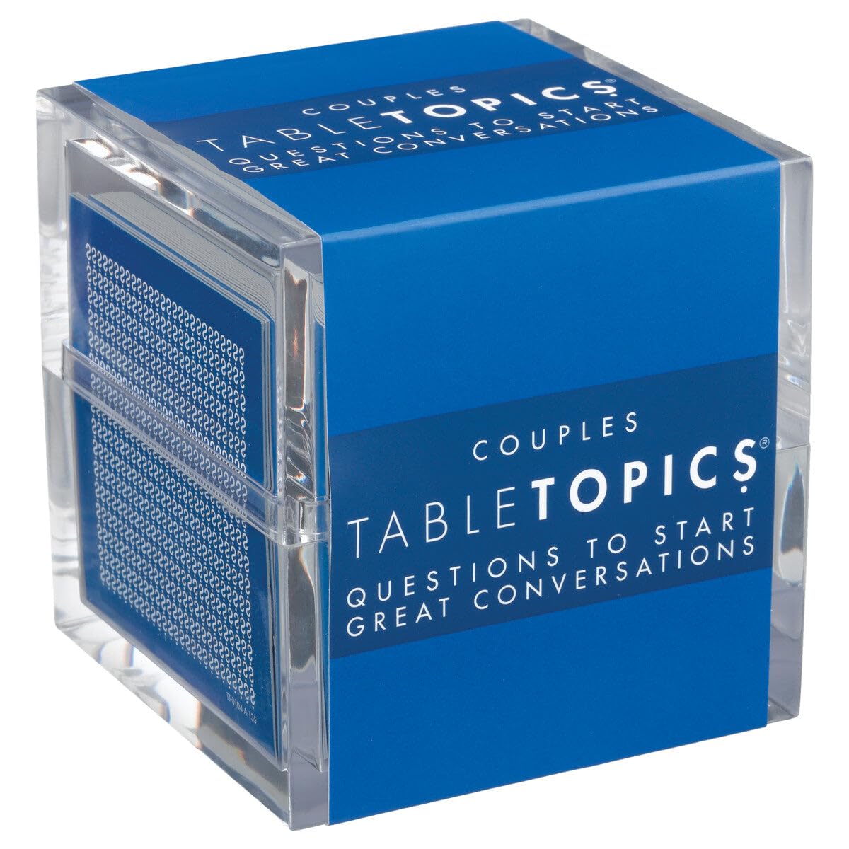 TableTopics Couples Conversation Starter Cards – 135 Questions for Date Nights