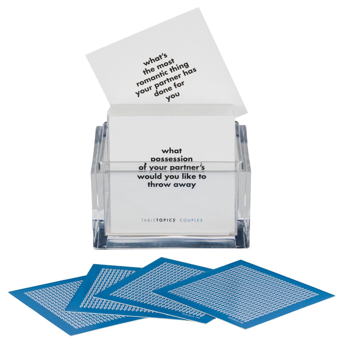 TableTopics Couples Conversation Starter Cards – 135 Questions for Date Nights