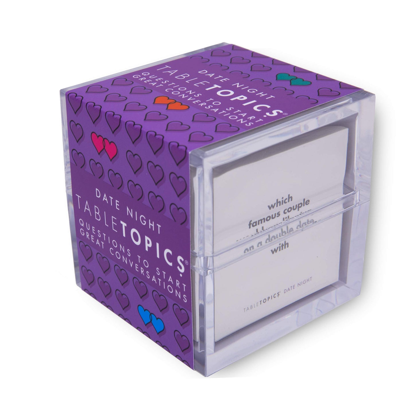TableTopics Date Night Cards – 135 Romantic Conversation Starters for Valentine’s Day & Couples