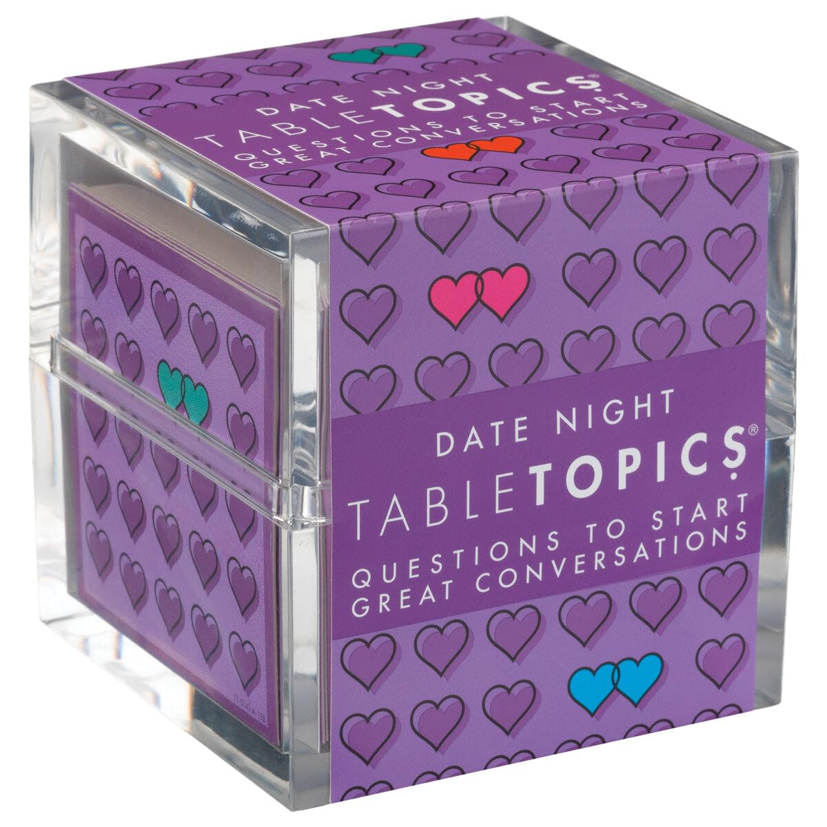 TableTopics Date Night Cards – 135 Romantic Conversation Starters for Valentine’s Day & Couples