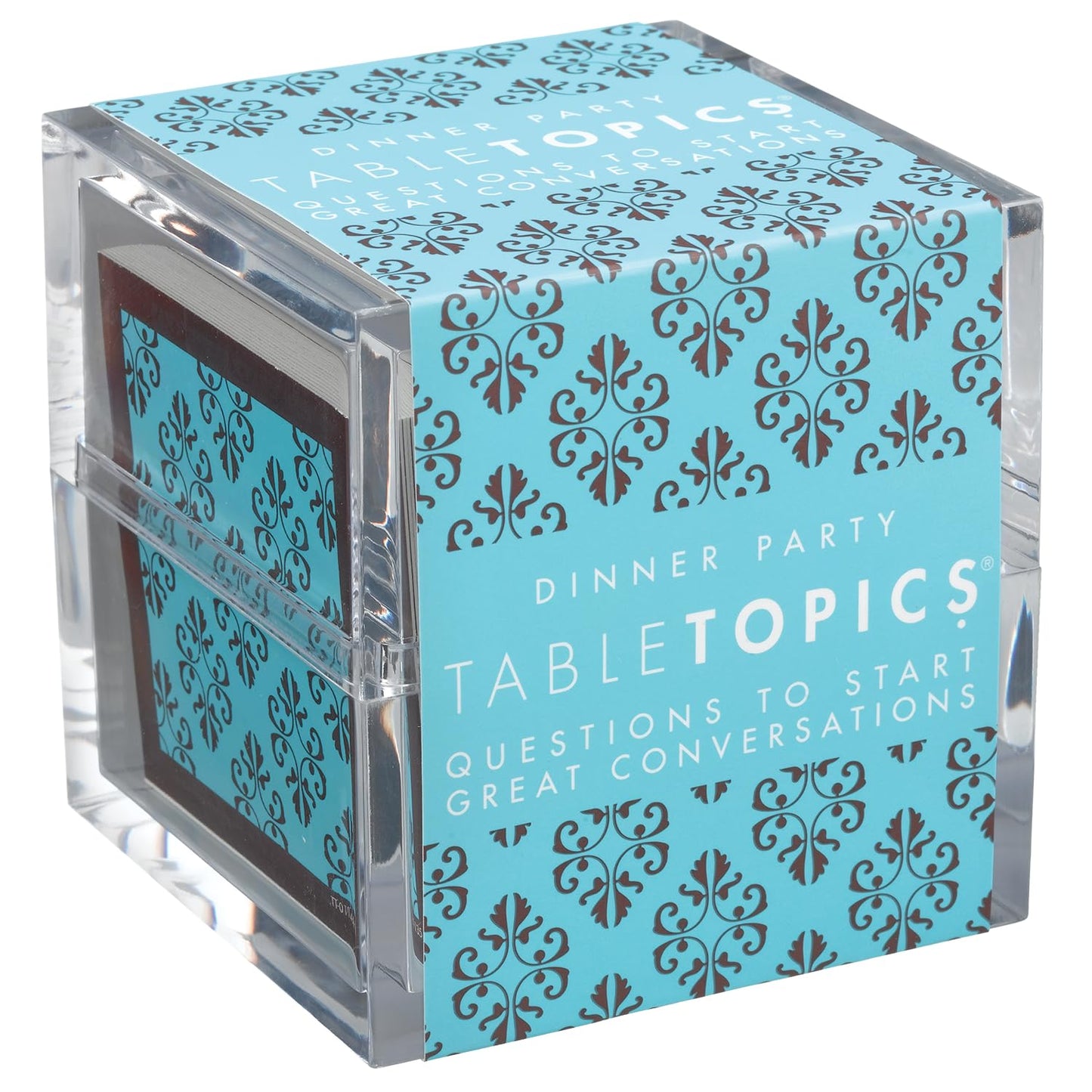 TableTopics Dinner Party Conversation Cards – 135 Ice Breakers for Adults | Ideal Host Gift