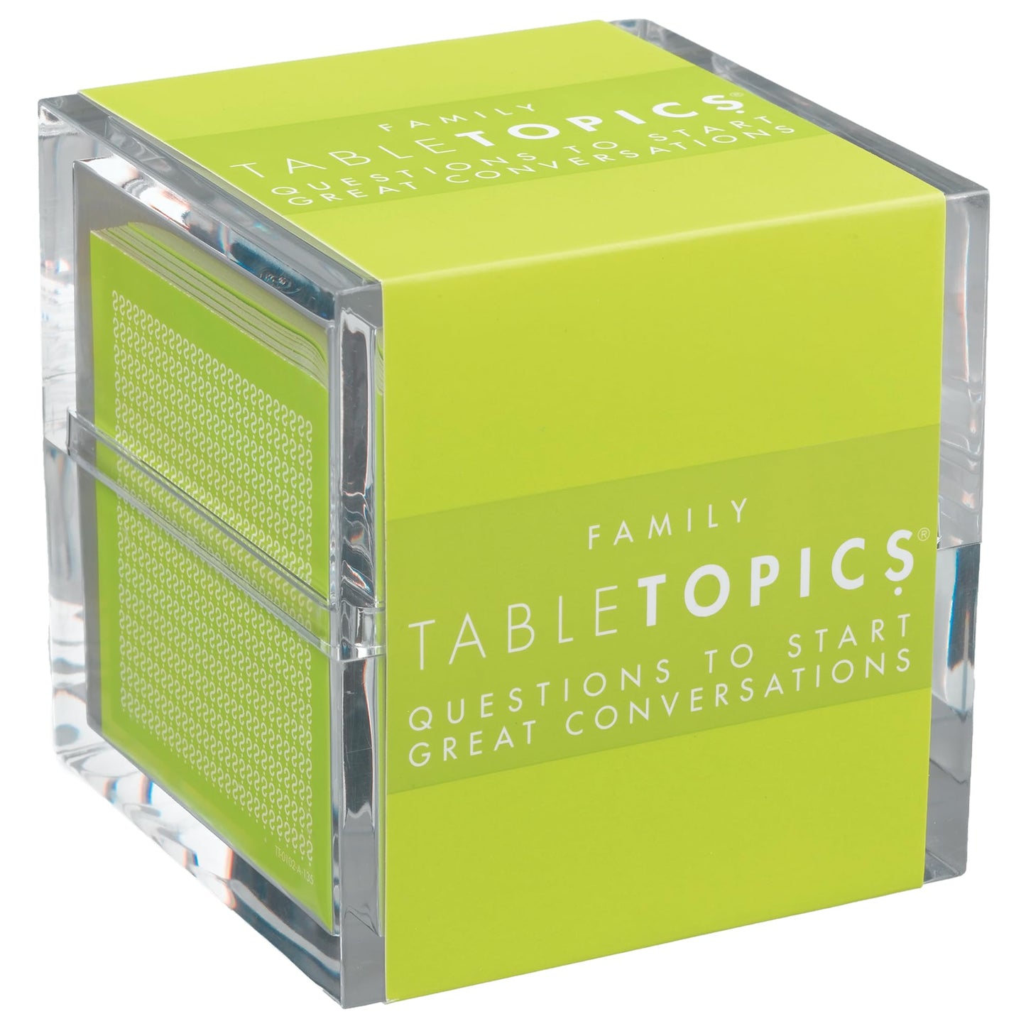 TableTopics Family Conversation Cards — 135 Questions for Kids & Parents | Dinnertime, Game Night, Classroom