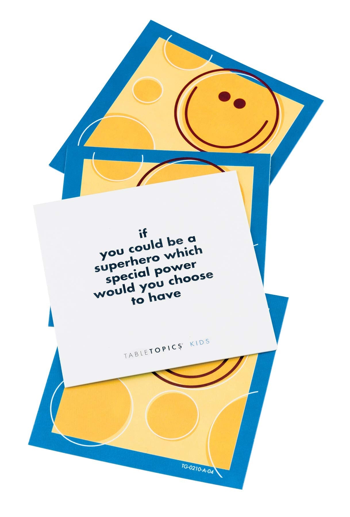 TableTopics Kids to Go Conversation Cards – 40 Family Questions for Dinner, Travel & Classrooms