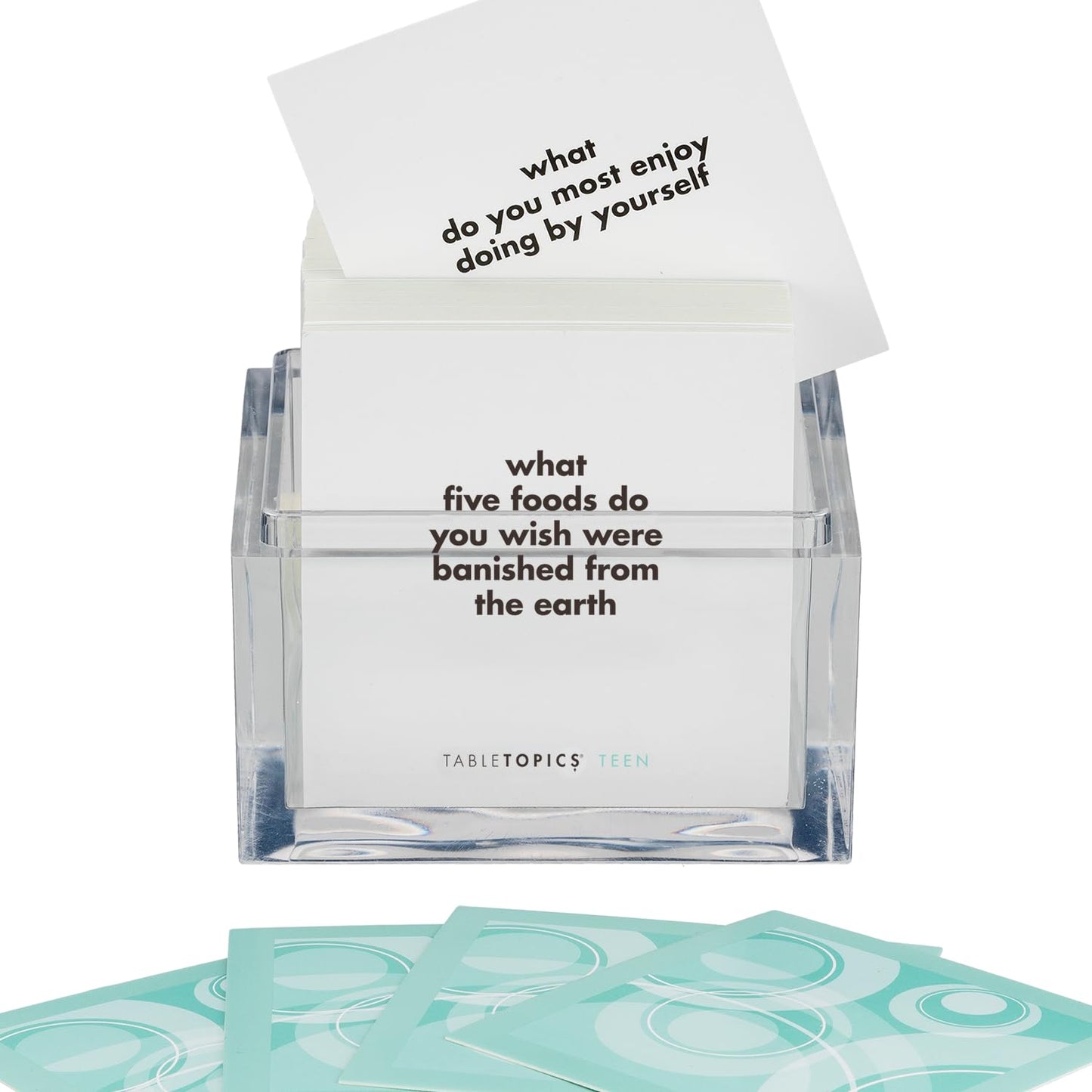 TableTopics Teen Conversation Cards – 135 Questions for Teens, Family & Friends