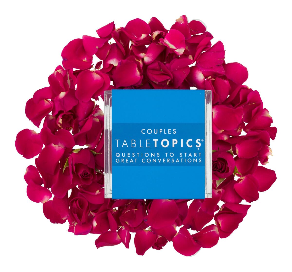 TableTopics Couples Conversation Starter Cards – 135 Questions for Date Nights