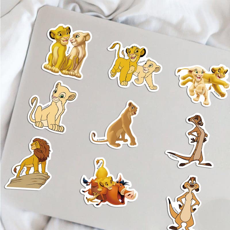 TaDadaPAO 50pcs Lion Stickers Pack – Waterproof Vinyl Decals for Kids & Teens