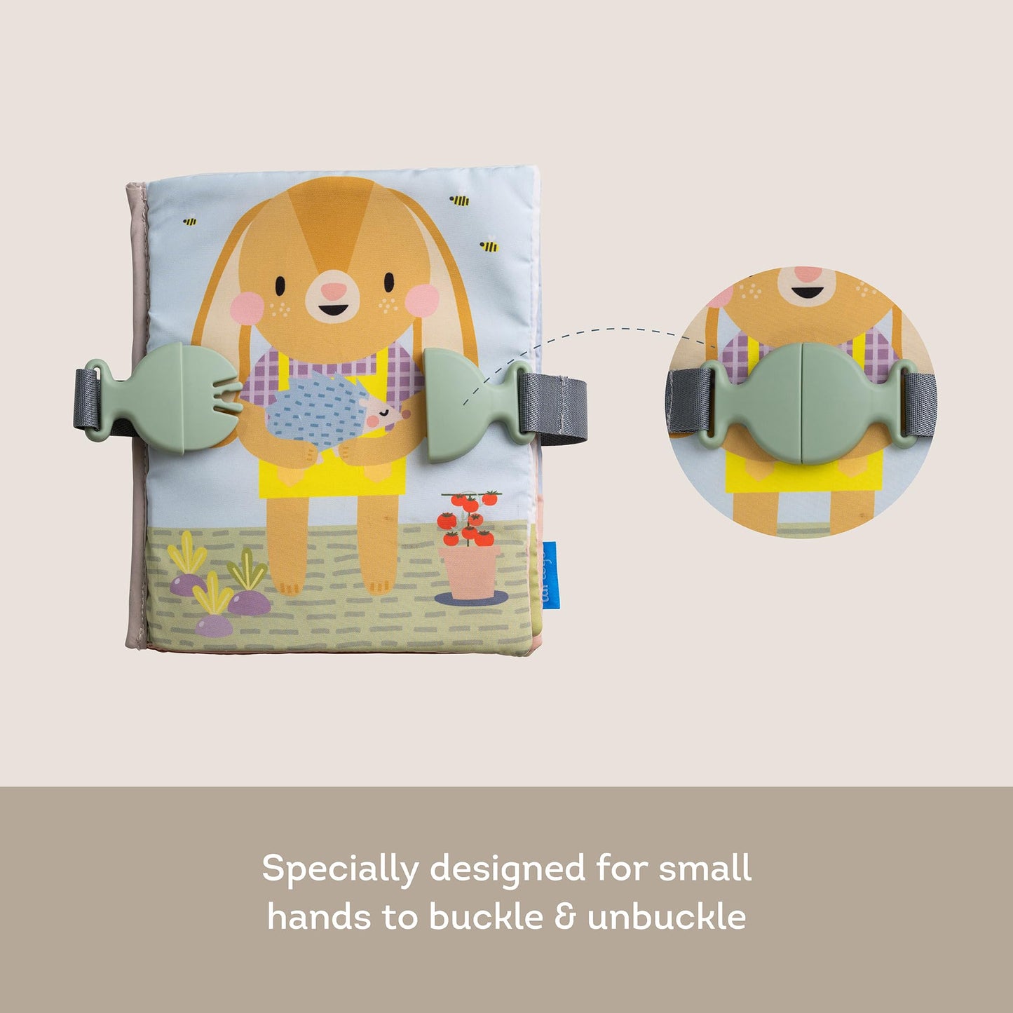 Taf Toys Busy Book for Toddlers 1-3 | Montessori Sensory Activities & Early Numeracy