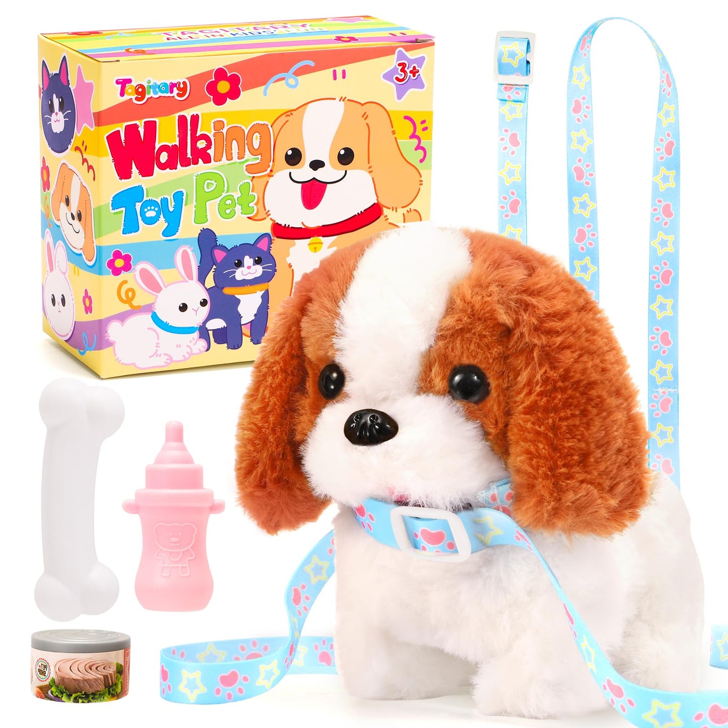 Tagitary Plush Puppy – Interactive Walking & Barking Dog Toy for Kids