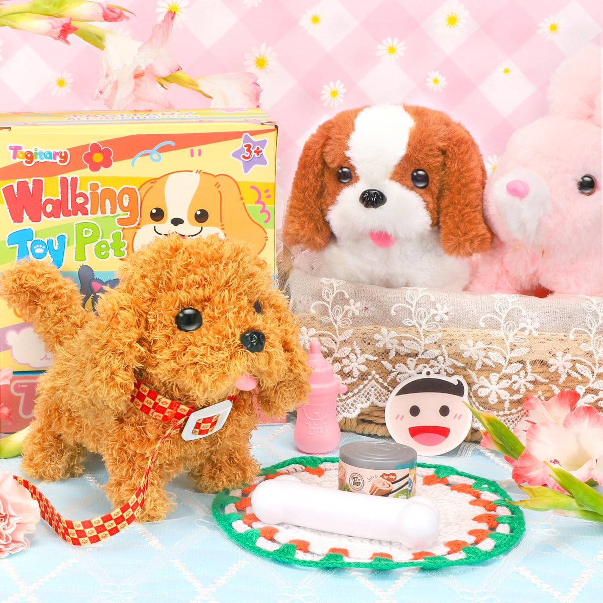 Tagitary Plush Puppy – Interactive Walking Dog Toy for Kids