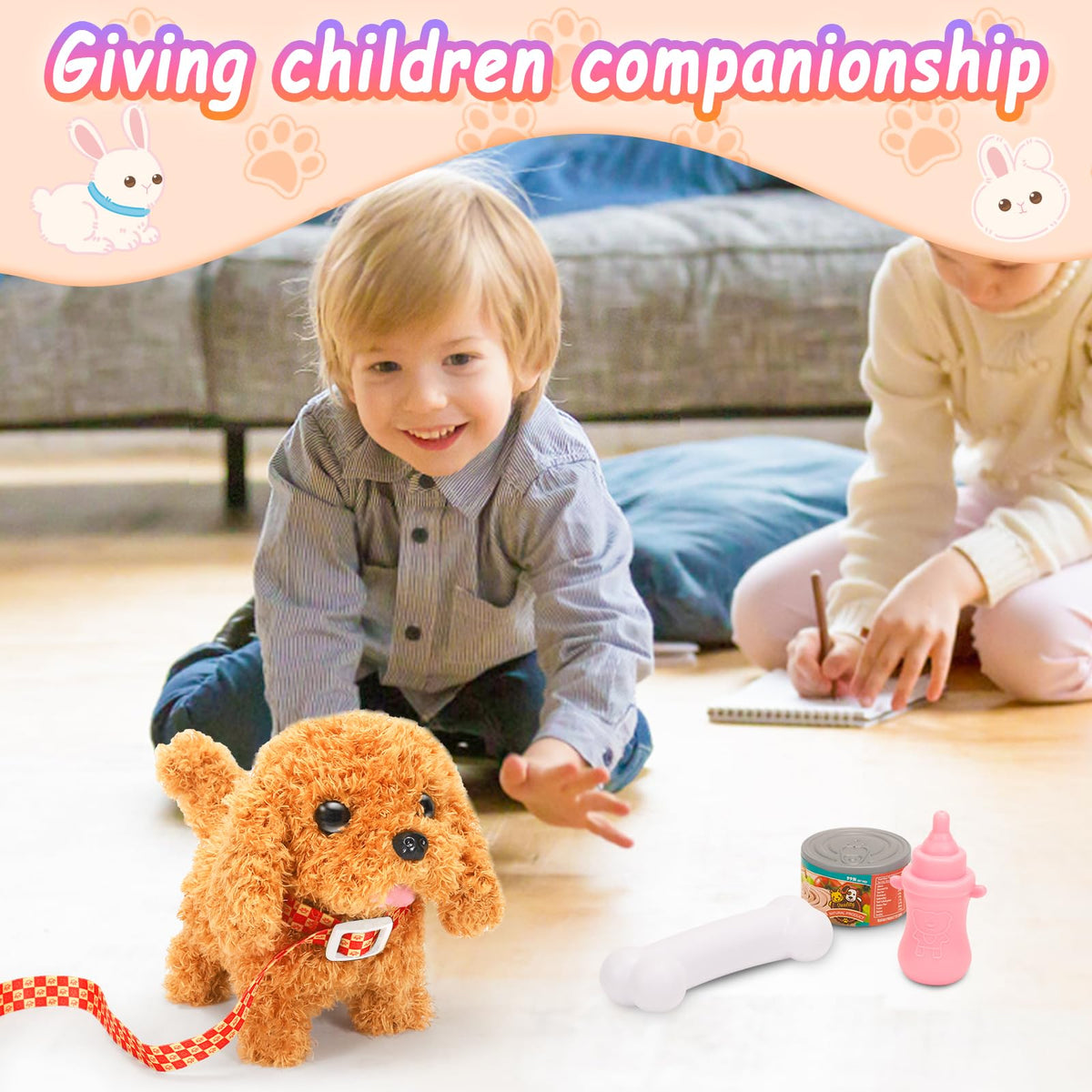 Tagitary Plush Puppy – Interactive Walking Dog Toy for Kids
