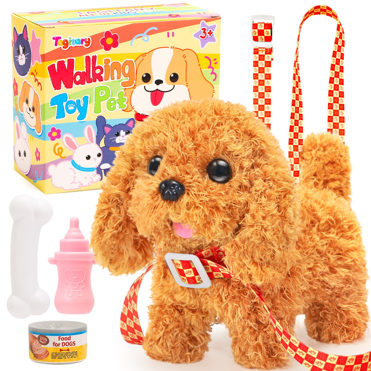 Tagitary Plush Puppy – Interactive Walking Dog Toy for Kids