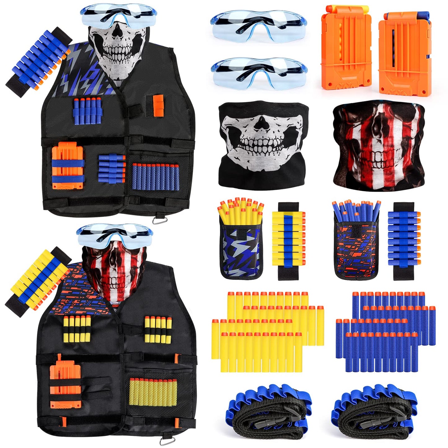 Taiker 2-Pack Nerf Vest Kit for N-Strike Elite Battles