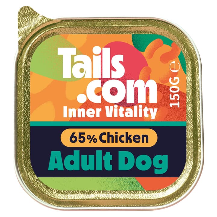 Tails.com Inner Vitality Adult Poultry & Game Alu Tray 150g
