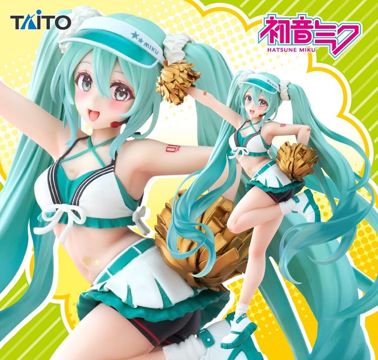 Taito Hatsune Miku Fashion Figure – Uniform Statuette 18 cm PVC, Black