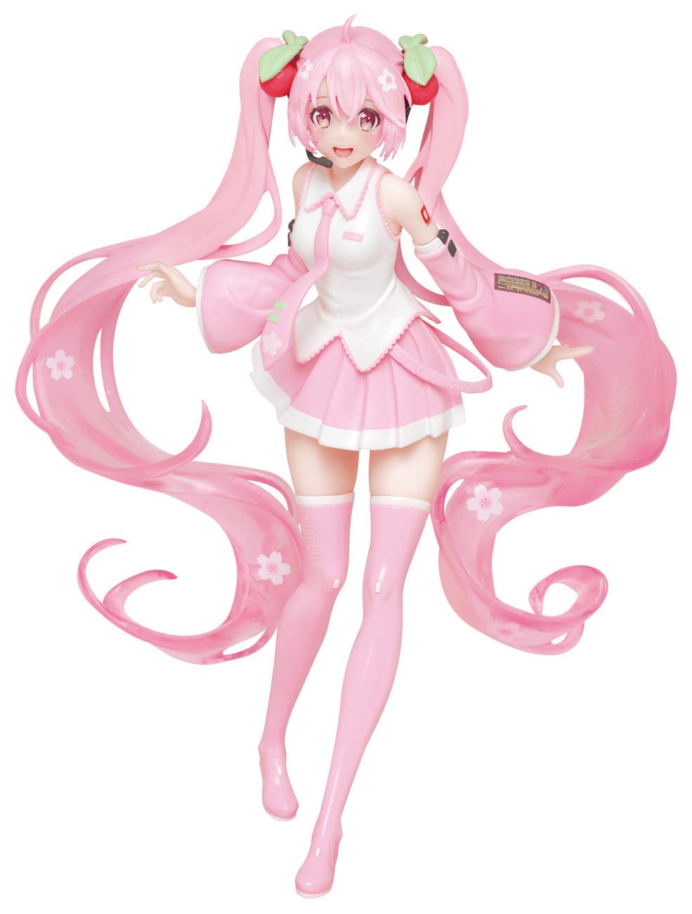 Taito 451113600 Project Diva Hatsune Miku Sakura Version Figure - 7 inches