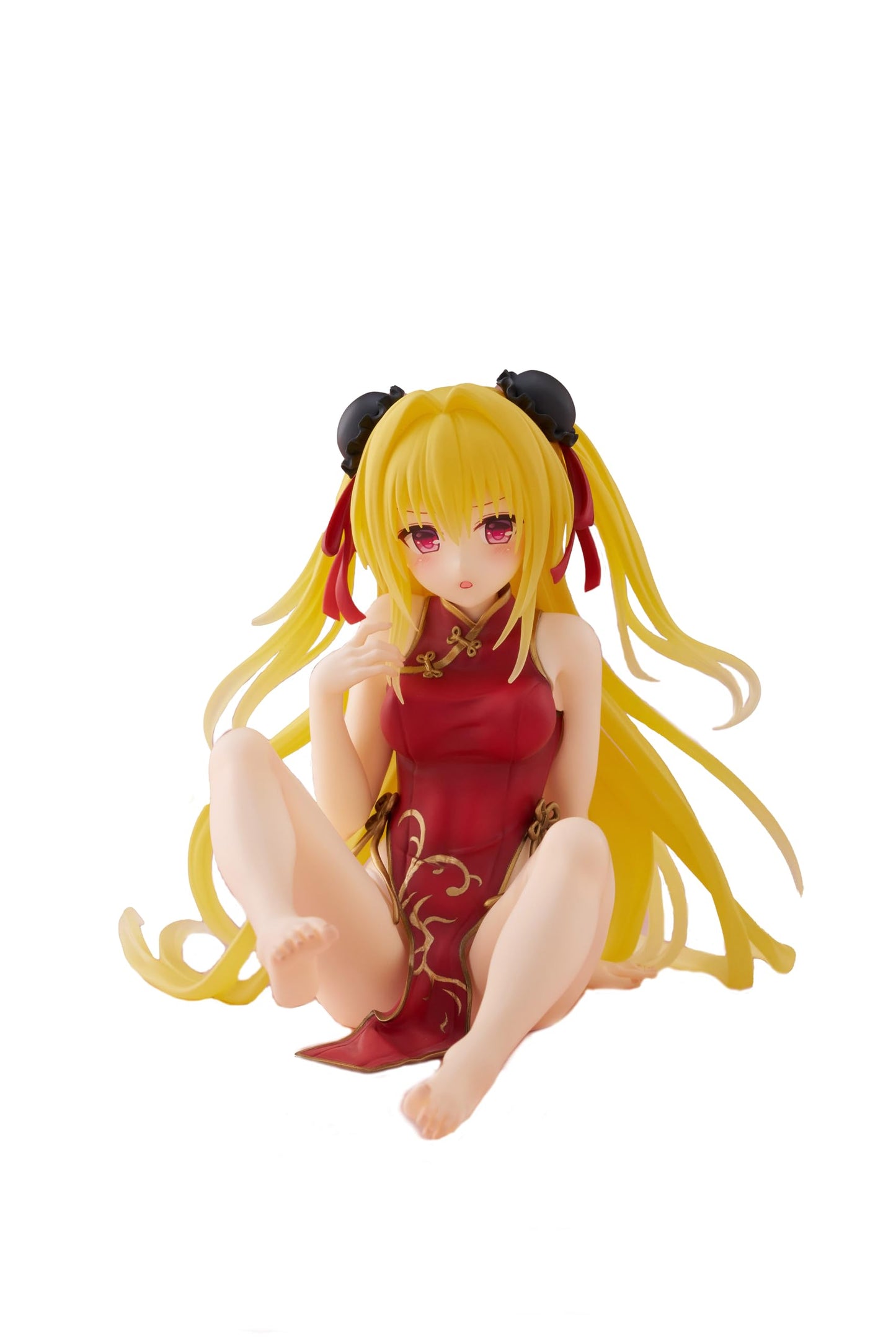 Taito To Love-Ru Darkness Desktop Figure – Golden Darkness (Chinese Dress Ver.)