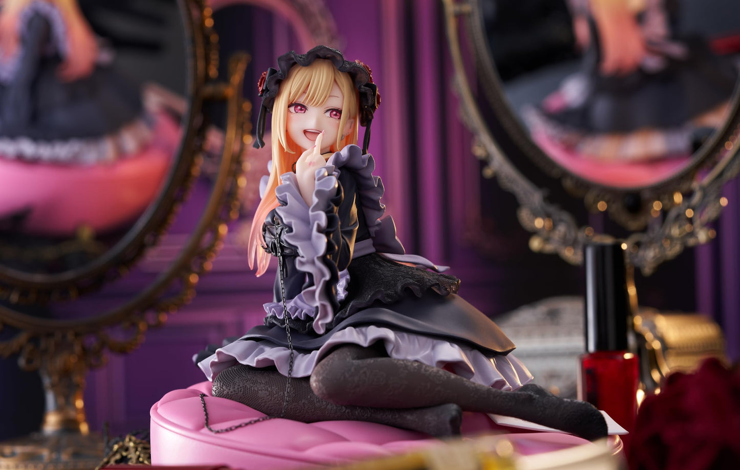 Taito AMP+ Marin Kitagawa Figure – Dress of Shizuku Kuroe Ver. (Official Licensed)