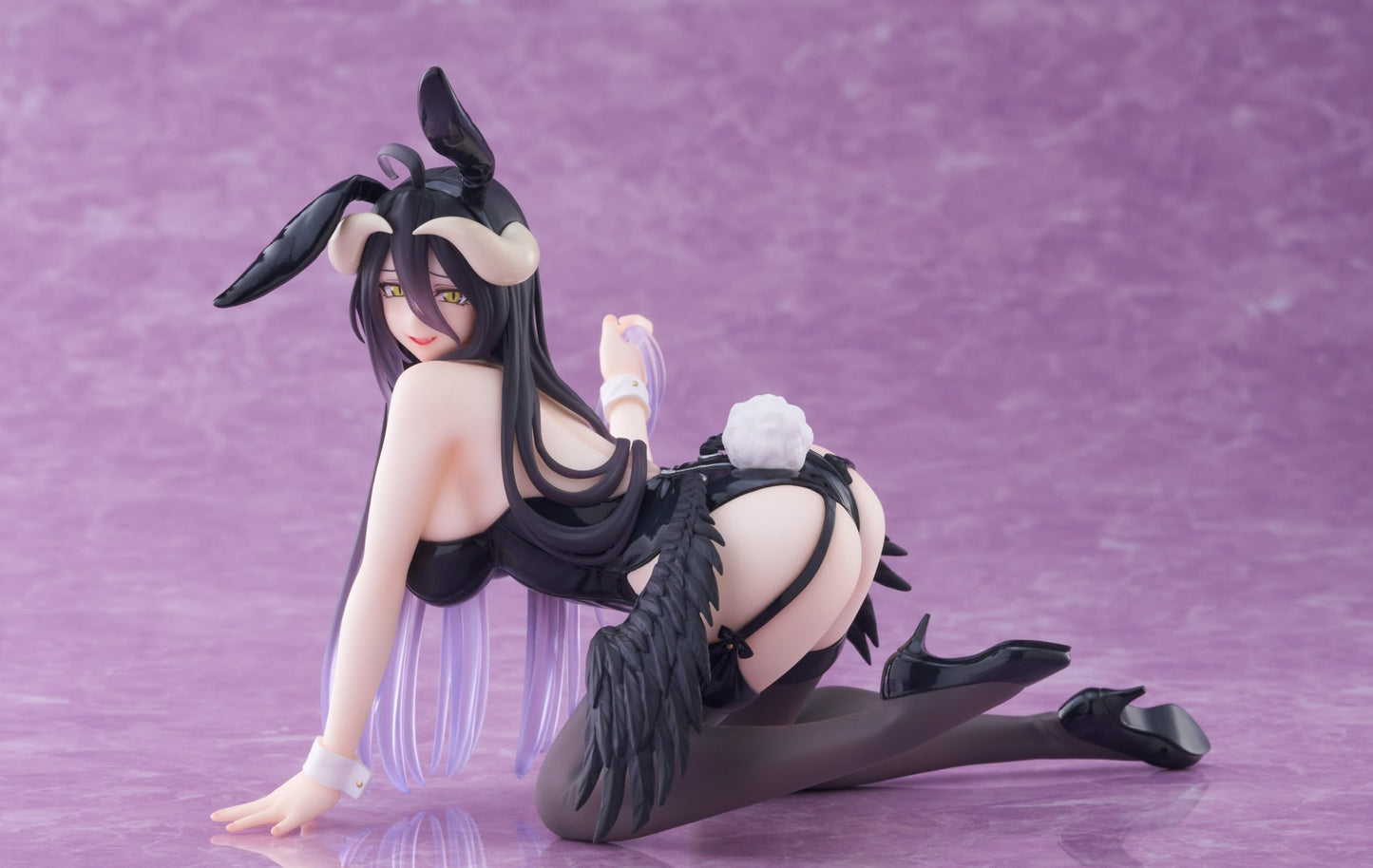 Taito Overlord Albedo Bunny Ver. Desktop Figure – Official Licensed Collectible