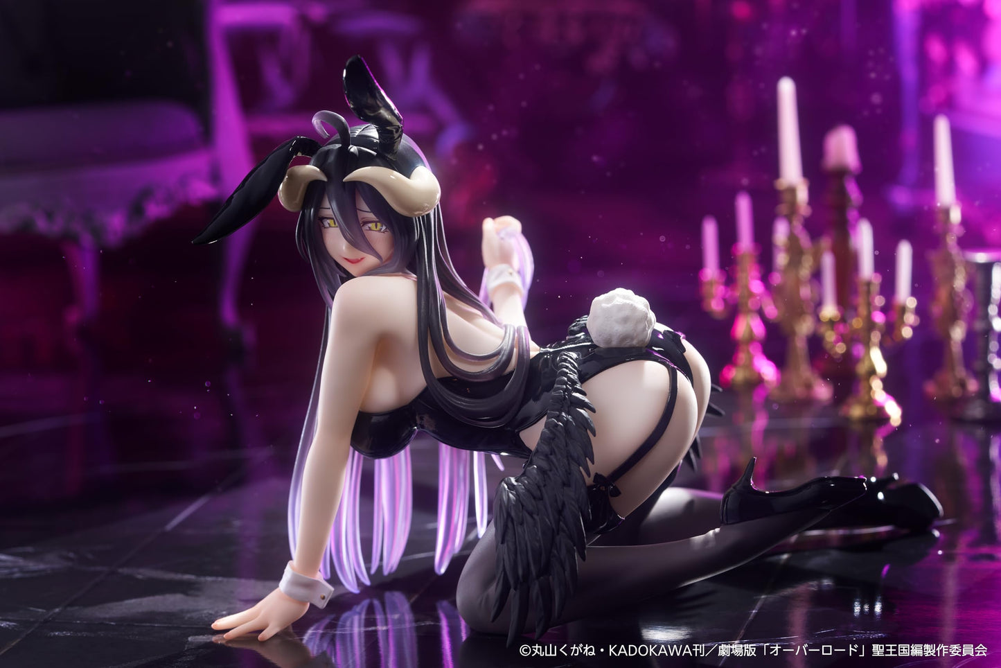 Taito Overlord Albedo Bunny Ver. Desktop Figure – Official Licensed Collectible