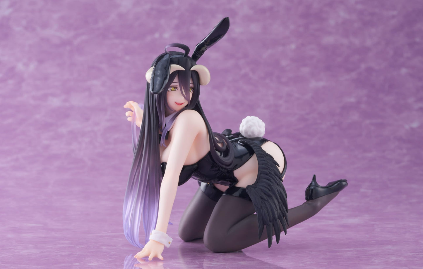 Taito Overlord Albedo Bunny Ver. Desktop Figure – Official Licensed Collectible