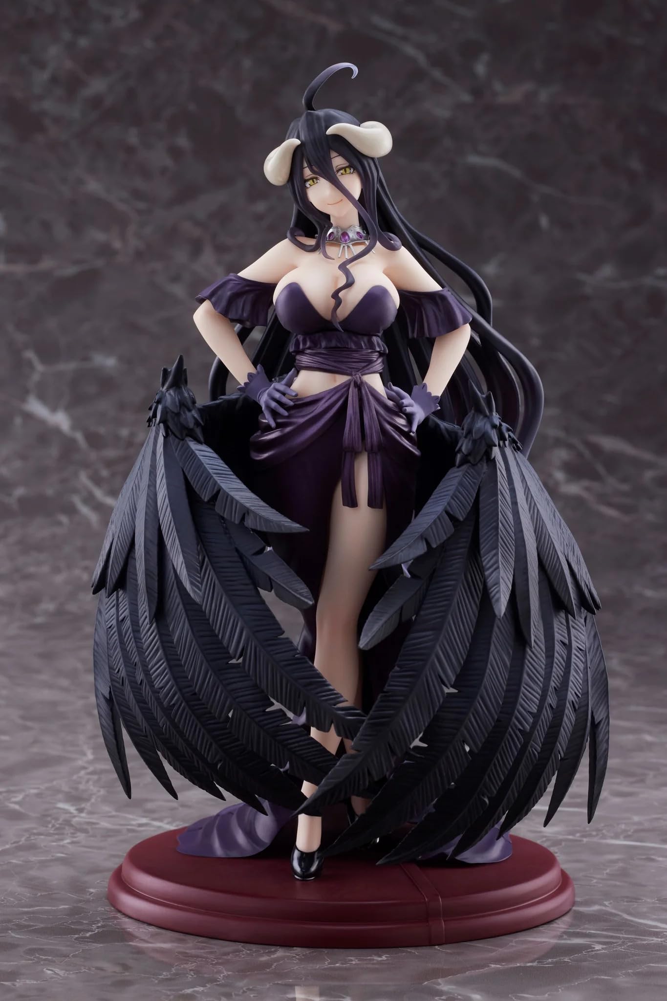 Taito Overlord IV Albedo Black Dress ver AMP+ Figure – Official Licensed Collectible (Multiple Colors)