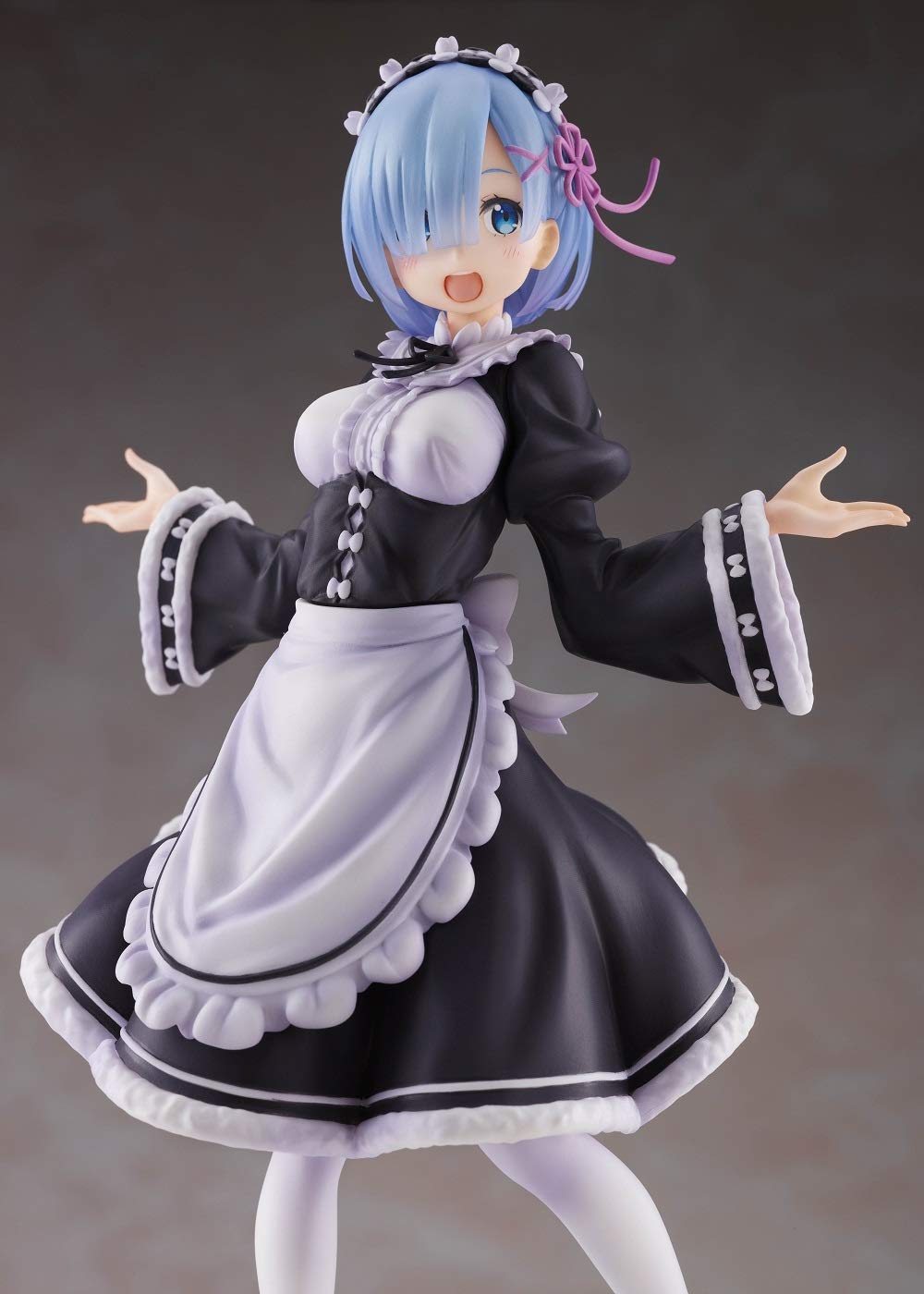 Taito Re:Zero Winter Maid Rem – 8-Inch Colorful Anime PVC Figure | Artist Masterpiece