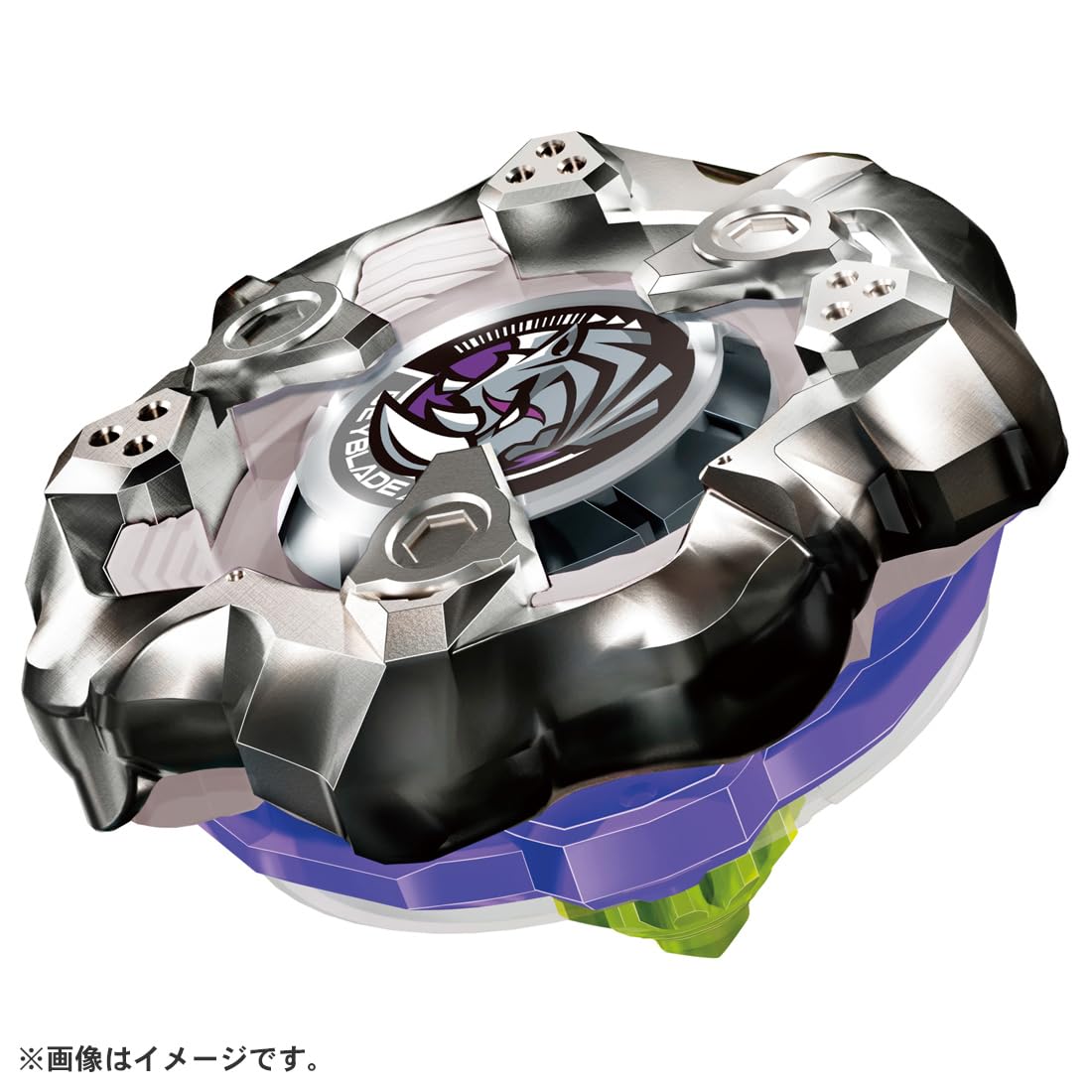 TAKARA TOMY Beyblade X BX-19 Rhino Horn 3-80S Metal Booster – High-Speed X-Dash Battle