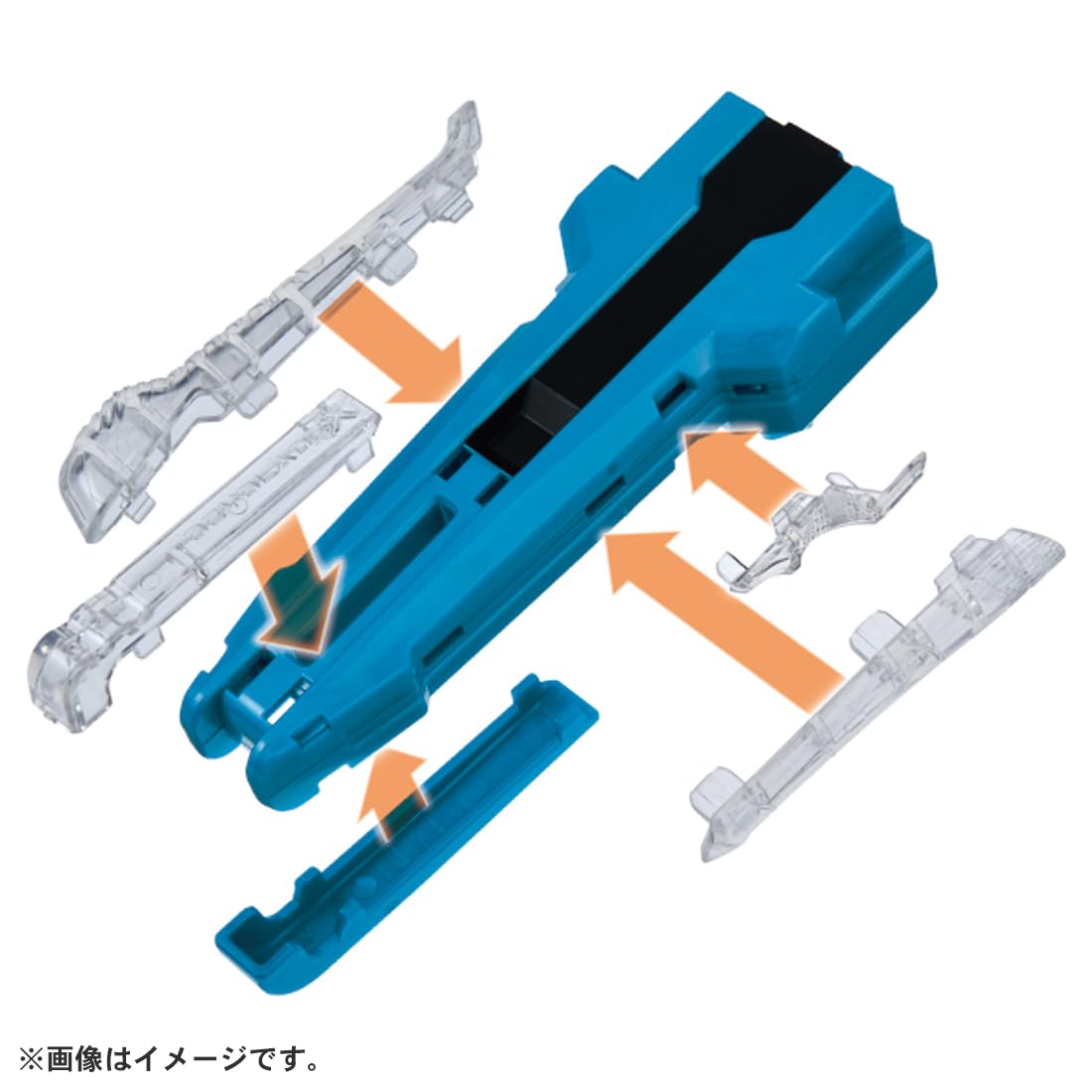 Beyblade X BX-42 Rubber Custom Grip Blue Ver. | TAKARA TOMY Beyblade X Series
