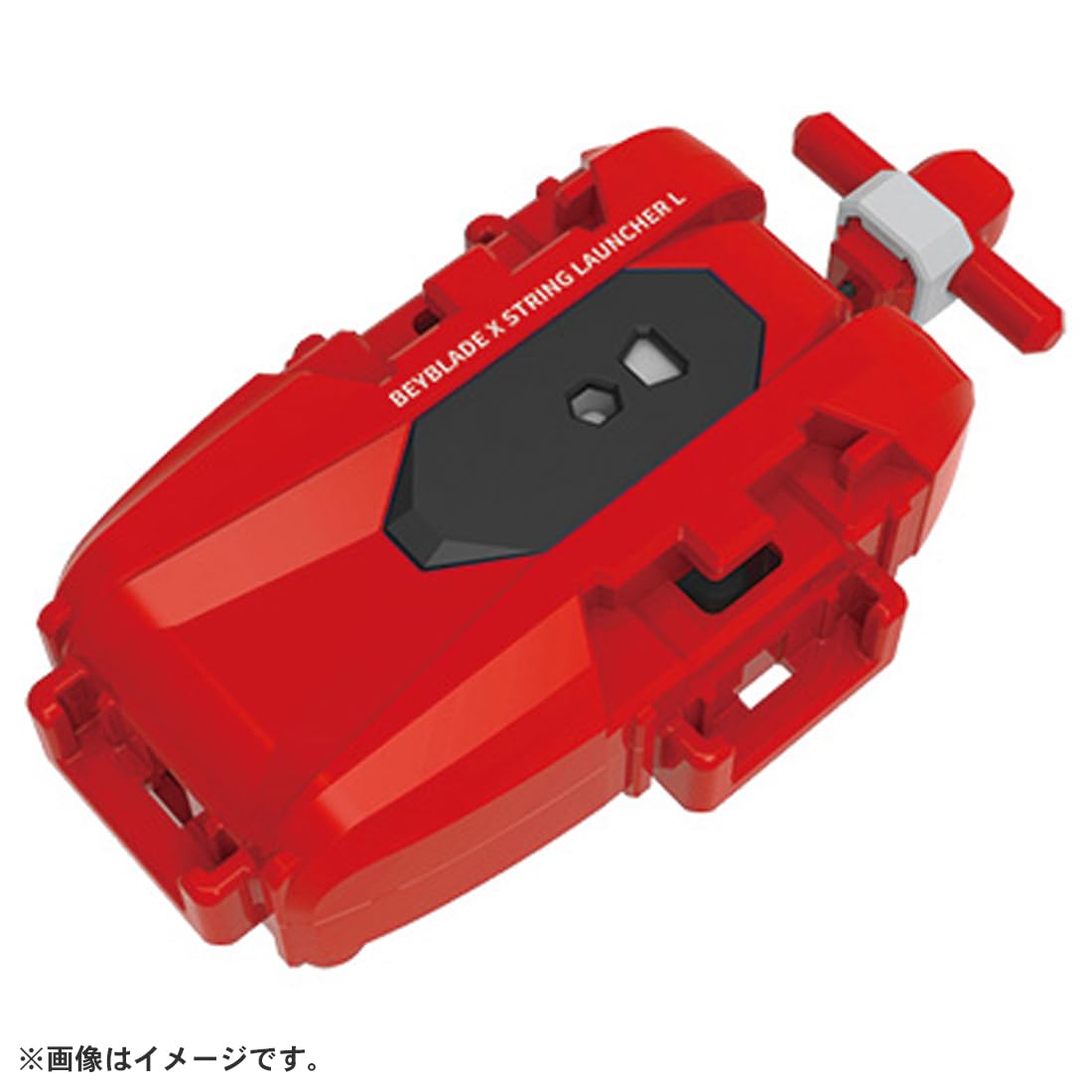 Takara Tomy Beyblade X BX-47 String Launcher L Red Version – Left-Rotating, Battery-Free Gear