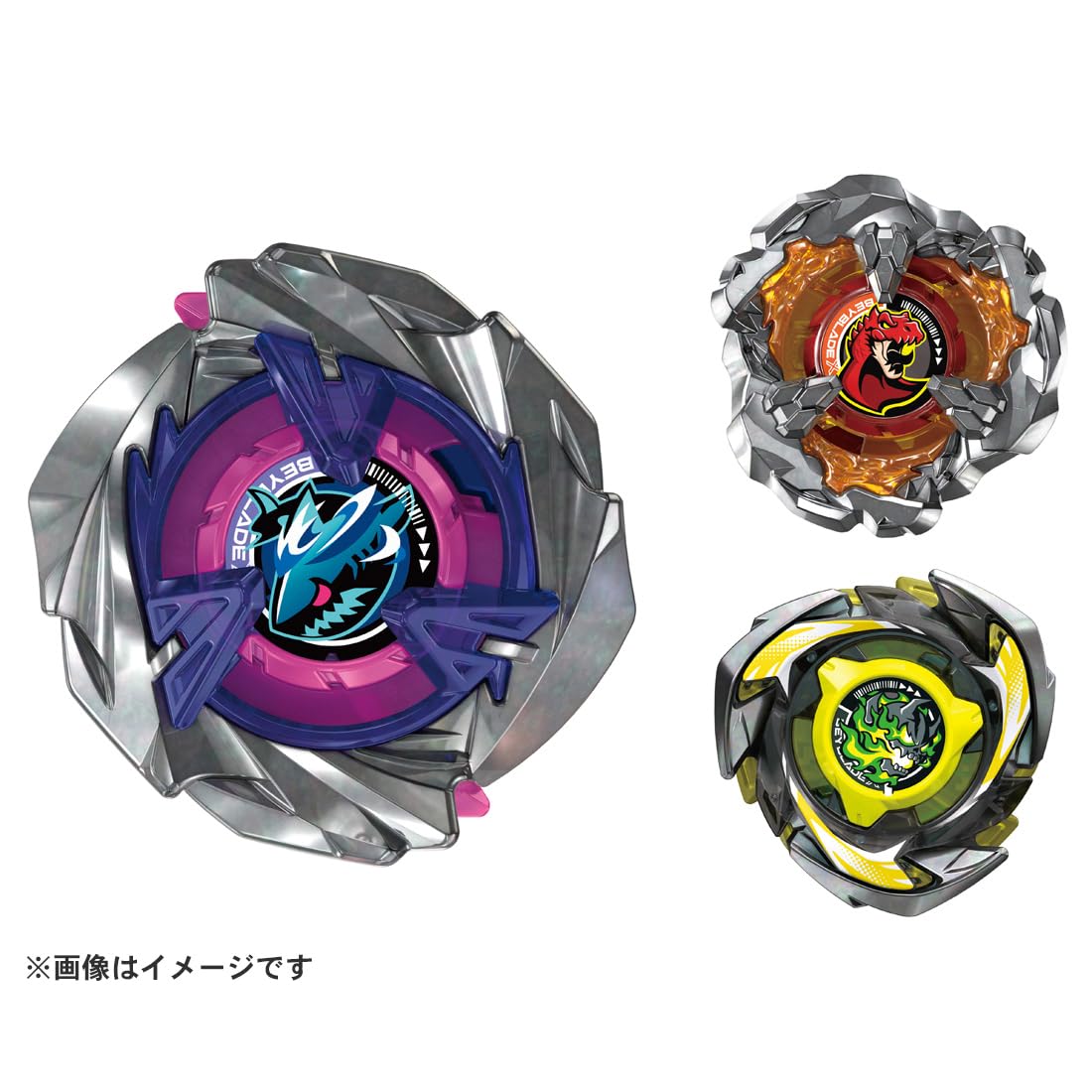 Takara Tomy Beyblade X UX-15 Shark Scale Deck Set – 3-Blade Battle Pack BX/UX/CX