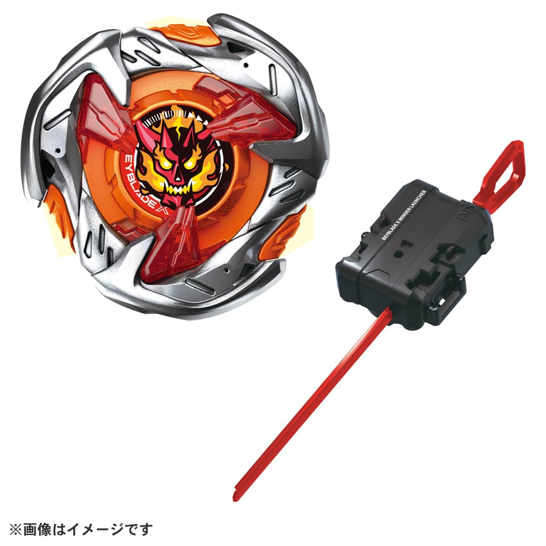 TAKARA TOMY Beyblade X UX-02 Starter Hell's Hammer 3-70H | High-Speed X-Dash Battle
